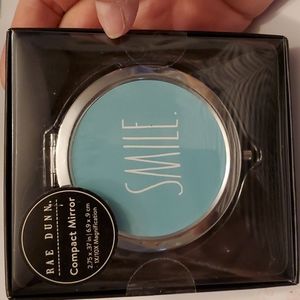 Rae Dunn compact mirror - smile